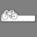 6" RULER W/ Bicycle